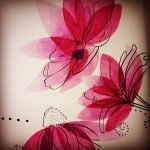 Pink flowers for the Museum of Nature entranceway of the new Butterfly exhibition